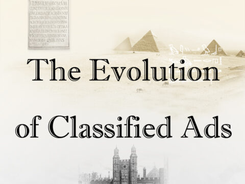 evolution of classified ads infographic